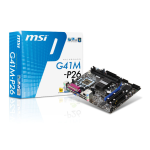 G41M4 MS-7592 Motherboard: AI Chat &amp; PDF Download