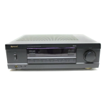 Sherwood RX4103 Receiver Operating Instructions
