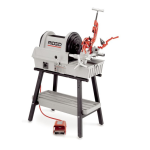 Ridgid 1822-I Threading Machine Operator`s manual