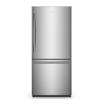 Hisense HBM17158SS 17.1-cu ft Bottom-Freezer Refrigerator User Manual