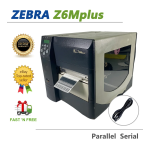 Zebra Z6Mplus User Guide - Industrial/Commercial Label Printer