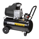 Central Pneumatic Item 69667 8 gallon 2 HP 125 PSI Oil Lube Air Compressor Owner's Manual