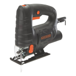 Black &amp; Decker BDEJS4C 4amp jig saw Instruction Manual