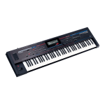 Roland JUNO-STAGE 128 Voice Expandable Synthesizer with Song Player Owner's manual