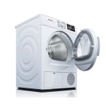 Bosch WTG86400UC 300 Series 24 in. 4 cu. ft. 240-Volt White Electric Condensation Compact Dryer Specification