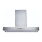 Bellini BRA603SCPX-F Affordable 60cm Stainless Steel Slimline Canopy Rangehood Use &amp; Care Guide