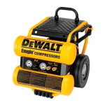 DEWALT D55154 4-Gallon Single Stage Portable Electric Twin Stack Air Compressor Instruction manual