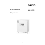 Sanyo MCO-5M Instruction Manual