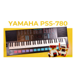 Yamaha PSS-780 Owner's manual