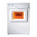 Whirlpool AWZ 320 WP Dryer Program Chart