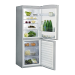 Whirlpool WBE3111 A+S Fridge/freezer combination Grafic de program