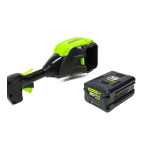 Greenworks Pro ST60L01 60-Volt Max 16-in Straight Cordless String Trimmer Operating Guide