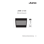 Juno JMW2100E Benutzerhandbuch