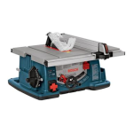 Bosch 4100-10 Table Saw User Manual