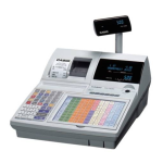Casio TK-T500 Cash Register Manual de usuario