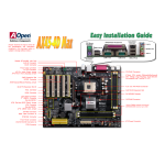 AOpen AX45-4D Max Easy Installation Manual
