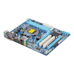 Gigabyte GA-H61M-D2P-B3 Motherboard 取扱説明書