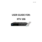 ATN XTV 131 User guide