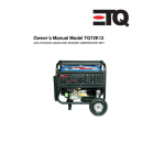 ETQ TG8250 Owner's Manual