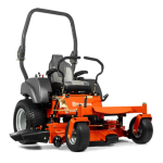Husqvarna M-ZT 52 Zero-Turn Mower User Manual