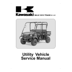 Kawasaki MULE 3010 TRANS 4 &times; 4 Service Manual (413 pages)