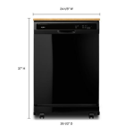 Whirlpool WDP370PAHW Dishwasher Specification