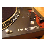 Sony PMPK-DJ9000 Turntable User Manual