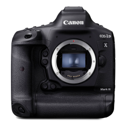 Canon EOS 1DX Mark III Фотоаппарат зеркальный Руководство пользователя | Manualzz