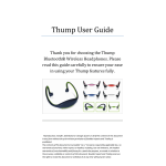 Qak Thump Z-W88 User manual