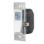 Leviton VPT24-1PZ Decora&reg; 15A 120V 24 Hour Electronic Timer Switch Specification