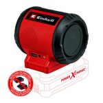 EINHELL TC-SR 18 Li BT - Solo Cordless Speaker Produktdatenblatt