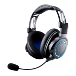 Audio-Technica ATH-G1WL Premium Wireless Gaming Headset クイックスタートガイド