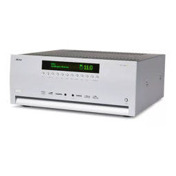 Arcam AVR600 Software Update | AI Chat & PDF Download | Manualzz