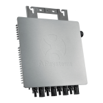 APsystems YC1000-3-208, YC1000-3-480 Installation &amp; User Manual