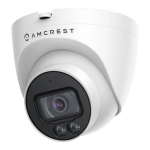 Amcrest IP5M-T1273EW-AI Night Color AI Turret IP PoE Camera Specifications