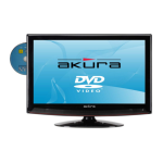 Akura APLDVD2YR2668FD Full HD Digital TV / DVD Combi Instruction Manual