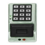 Alarm Lock Trilogy ETDL Programming Instructions