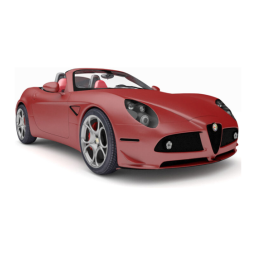 Alfa Romeo 8C Spider Owner's Manual | Manualzz