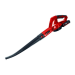 Einhell 3410377 18-Volt Cordless Grass and Shrub Shears (Tool Only) Manual