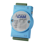 Advantech ADAM-6018+ 8Thermocouple IoT Modbus/SNMP/MQTT Ethernet Remote I/O User Manual