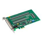 Advantech PCIE-1754 64-ch Isolated Digital Input PCIE Card User manual