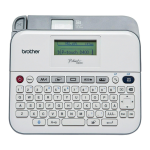 Brother PTD400AD Label Maker User's Guide