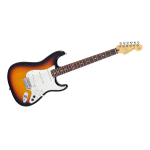 Fender VG Stratocaster G-5 Manuale di Istruzioni