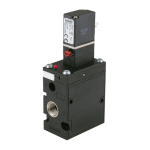 Burkert 6223 Servo-assisted 2-way high-flow solenoid control valve Operating Instructions