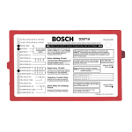 Bosch D2071A Specifications