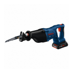 Bosch CRS180B 18-Volt Variable Speed Cordless Reciprocating Saw Operating Guide