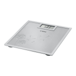 Bosch PPW3400/01 Personal scale Installation instructions