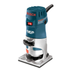 Bosch PR20EVSK Colt 1-HP Variable Speed Fixed Corded Router Operating Guide