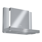 Bosch DWA096550B Chimney hood Operating and Installation Instructions
