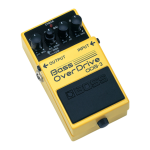 BOSS Bass Overdrive Pedal ODB-3 Bedienungsanleitung